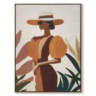 by fonQ Gentle Shade Schilderij 60 x 80 cm - Walnoot