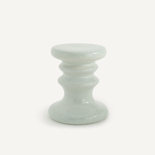 Bijzettafel van gecraqueleerd geglazuurd keramiek, Lulla