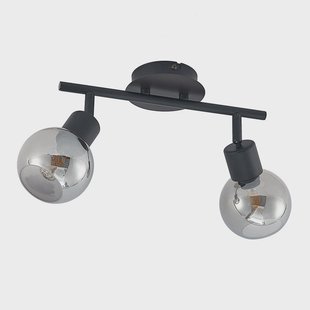 Eridia 2 plafondlamp Black Lindby - Woonkamer - Modern - Metaal - Meerdere lampen