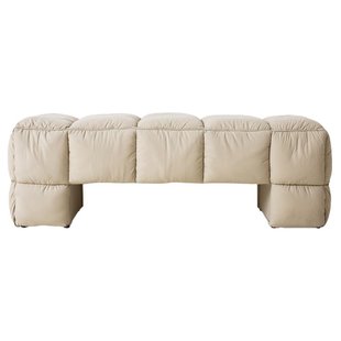 HKliving Puffy Lobby Eetbank Pebble