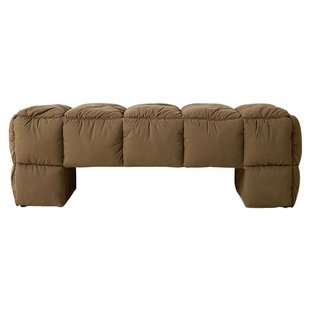 HKliving Puffy Lobby Eetbank Olive