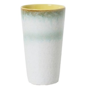 HKliving 70&#039;s Ceramic Latte Mok Petal