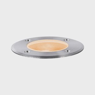 94732 LED grondspot inbouwlamp, Ø 11 cm, roestvrij staal Paulmann - Metaal - 1 lamp