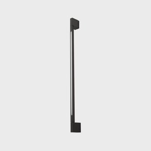 Neano LED wandlamp, 90 cm, zwart, metaal, IP54 Lindby - Balkon - Modern - Aluminium - Zonder afstand