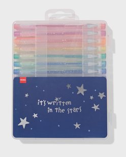 HEMA Gelpennen groot glitter - 30 stuks (multi)