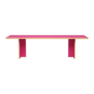 HKliving Dining Table Eettafel - 280 x 100 cm - Raspberry