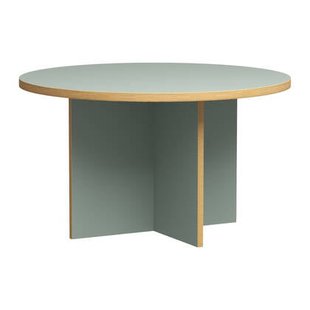 HKliving Dining Table Eettafel - Ø 130 cm - Pale Green