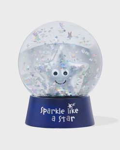 HEMA Sneeuwbol 9.5cm ster (blauw)