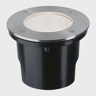 Durea 140 LED grondspot inbouwlamp roestvrij staal Ø 15 cm Paulmann - Metaal - 1 lamp