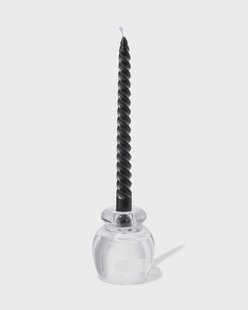 HEMA Kandelaar 8.5x10cm glas transparant (transparant)