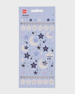 HEMA Stickervellen 22x10 cm sterren - 3 stuks (multi)