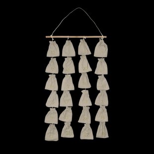 Scandi Living Joyful adventskalender 75 cm Beige