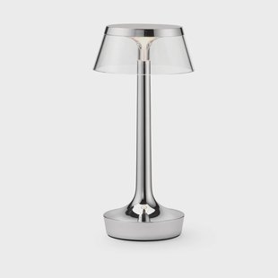 Flos Bon Jour Unplugged tafellamp Chrome