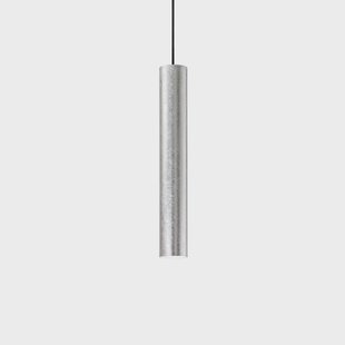 Ideallux Ideal Lux hanglamp Look, zilverkleurig, Ø 6 cm, metaal