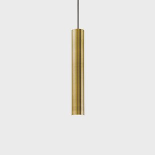 Ideallux Ideal Lux hanglamp Look, gebrons, Ø 6 cm, metaal