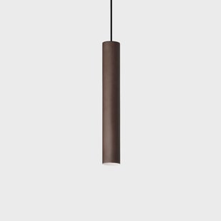Ideallux Ideal Lux hanglamp Look, donkerbruin, Ø 6 cm, metaal