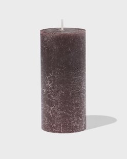 HEMA Rustieke kaarsen donkerbruin (donkerbruin)