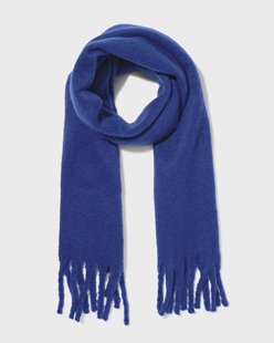 HEMA Damessjaal 35x200cm blauw (blauw)