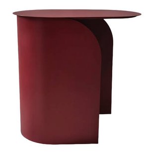 by fonQ Hollow Bijzettafel - Bordeaux