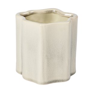 Broste Copenhagen Sonja plantenpot H:12 cm Rainy Day Grey