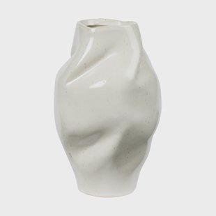 Broste Copenhagen Susie vaas Rainy Day Grey, 22 cm