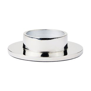 Broste Copenhagen Maro kandelaar voor stompkaarsen Zilverafwerking, 4 cm