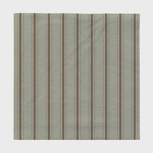 Broste Copenhagen Dolly papieren servetten 33x33 cm 20-pack Desert sage-dark green