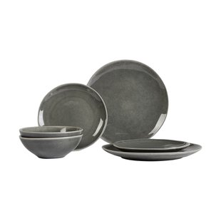 Broste Copenhagen Nordic Rain dinerservies voor twee 6 delen