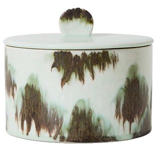 HKliving 70&#039;s Ceramic Koektrommel Voorraadpot Tide