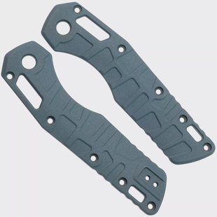 Lex Custom Microtech MSI Standard Issue Scales V2 MMSI2TH185, Blue Titanium, handgreepschalen