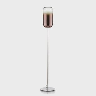 Gople Vloerlamp Copper Artemide - Woonkamer - Designer - Glas - Met lampenkap