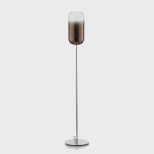 Gople Vloerlamp Bronze Artemide - Woonkamer - Designer - Glas - Met lampenkap
