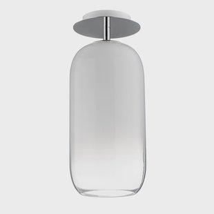 Gople Plafondlamp White Artemide - Woonkamer - Designer - Glas - Met afstand