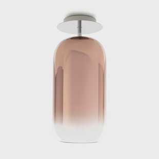 Gople Plafondlamp Copper Artemide - Woonkamer - Designer - Glas - Met afstand