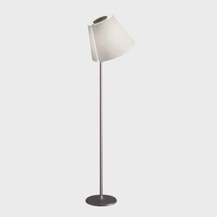Melampo F Staande Lamp Brons Artemide - Woonkamer - Designer - Stof - Met lampenkap