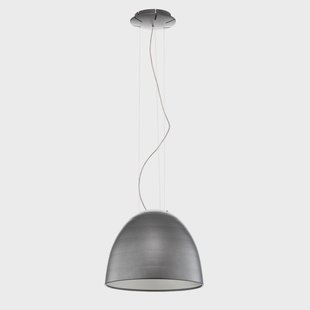 Nur Mini S Hanglamp Antracit Artemide - Woonkamer - Designer - Metaal - 1 lamp
