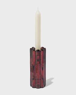 HEMA Kandelaar 5.8x10cm glas bruin (bruin)