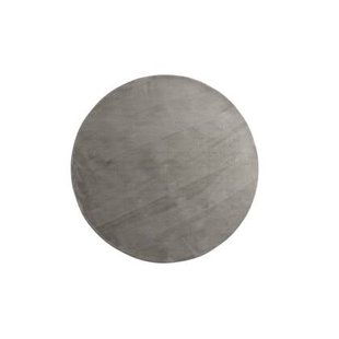 Rebellenclub Salo Vloerkleed Rond 200x200cm - Lichtgrijs