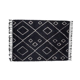 Rebellenclub Rossel Vloerkleed - 350 x 250 cm - Zwart