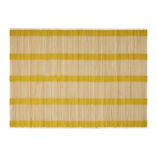 HKliving Bamboo Placemat - Lemon