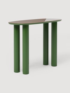 Wandtafel Beni met glazen tafelblad 3