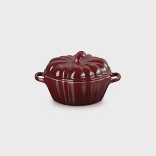 Le Creuset - Mini-braad/Stoofpan Pompoen Garnet 0,35 L