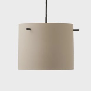 FM 1954 Hanglamp Ø28 Matt Grey FM1954 FRANDSEN - Woonkamer - Designer - Metaal - 1 lamp