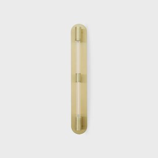 Liberty dubbele wandlamp goud Liberty Double DESIGN BY US - Woonkamer - Designer - Metaal - Meerdere lampen