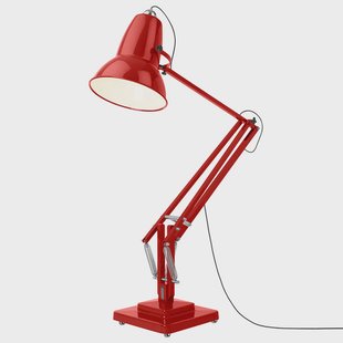 Originele 1227 Giant vloerlamp, rood Original 1227 Anglepoise - Woonkamer - Designer - Metaal - 1 lamp