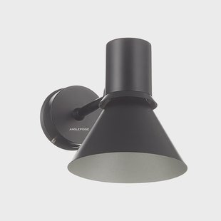 Type 80 wandlamp Mat Zwart Type 80 W1 Anglepoise - Woonkamer - Designer - Metaal - 1 lamp