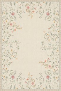 Pip Studio Vloerkleed Campo de Flores by Pip Gebroken Wit 230x155cm