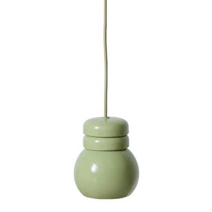 HKliving Ceramic Bulb Hanglamp - Pistachio