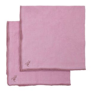HKliving Ease Servetten - Set van 2 - Rosette