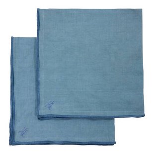 HKliving Ease Servetten - Set van 2 - Mist Blue